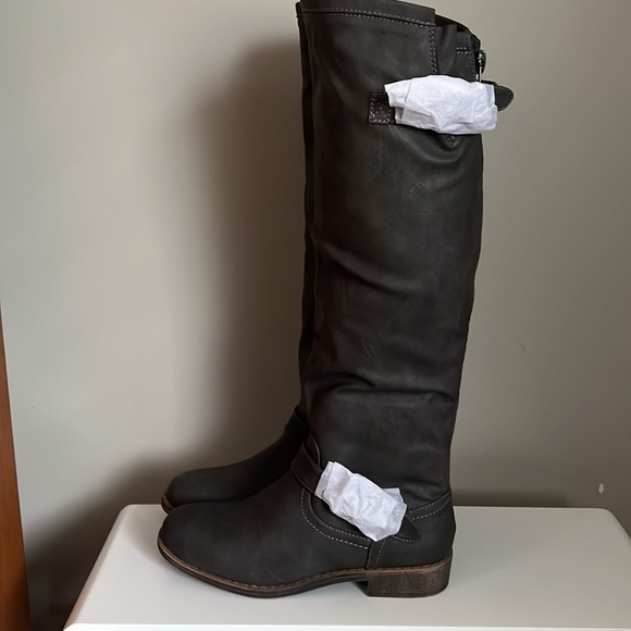 Shoe Dazxle Taupe Boots size 7.5 New Never Worn - Picture 4 of 7